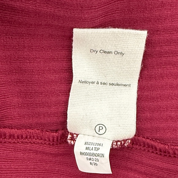 Grey State Deep Red Ribbed Jacket - Picture 5 of 13